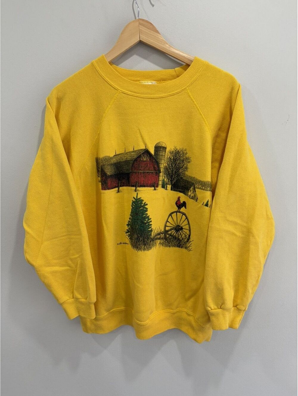 Vintage Farm Sweater Sweatshirt